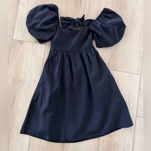 NWOT Girls Black Dress